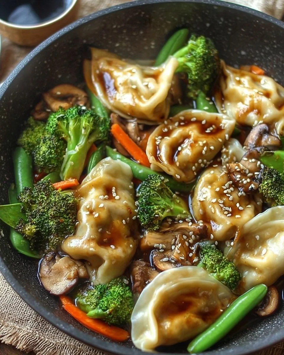 Quick Potsticker Stir Fry Recipe