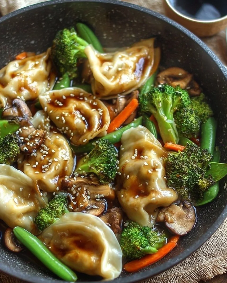 Quick Potsticker Stir Fry Recipe