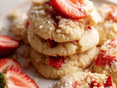 Strawberry Shortcake Cookies