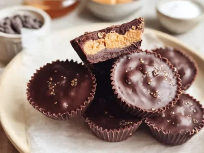 Vegan Quinoa Crunch Peanut Butter Cups