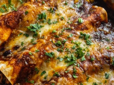 Vegetarian Black Bean Enchiladas