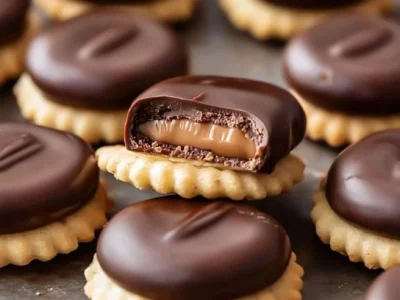 3-Ingredient Homemade Twix Bites