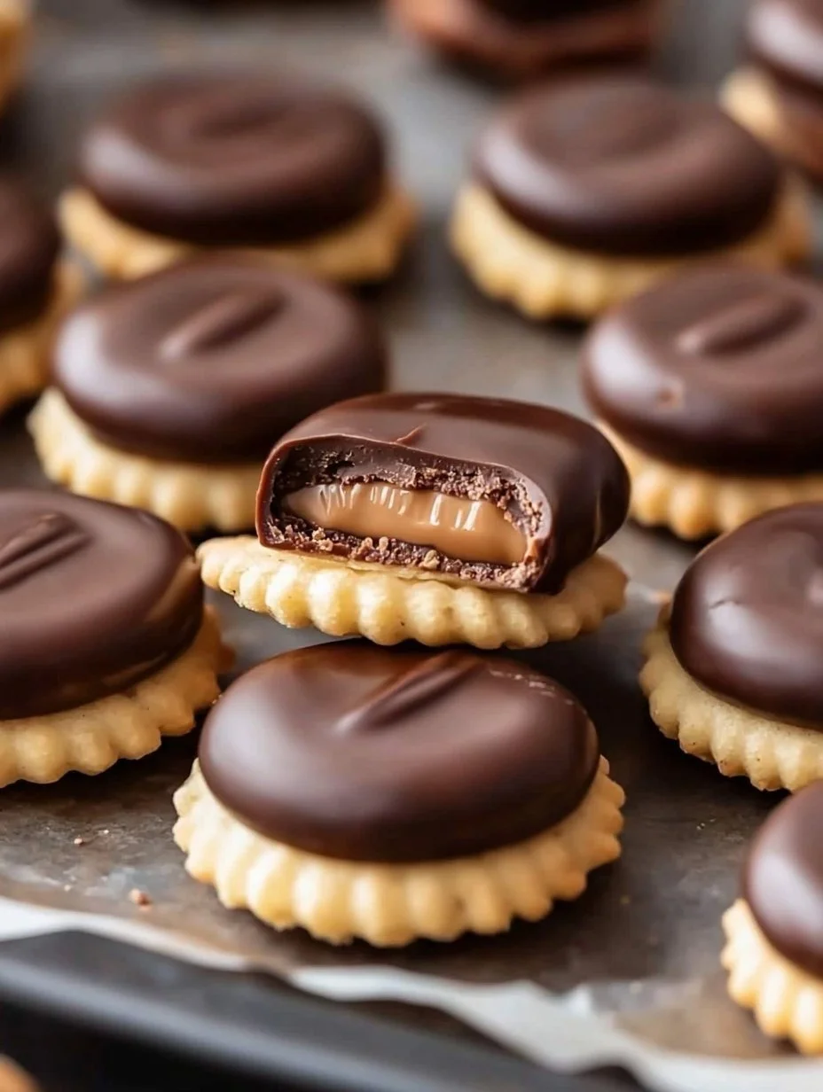 3-Ingredient Homemade Twix Bites