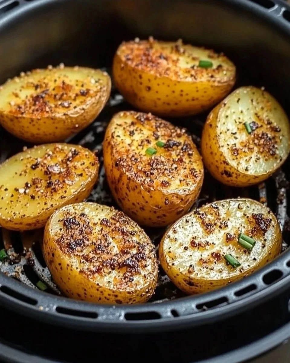 Air Fryer Baked Potatoes