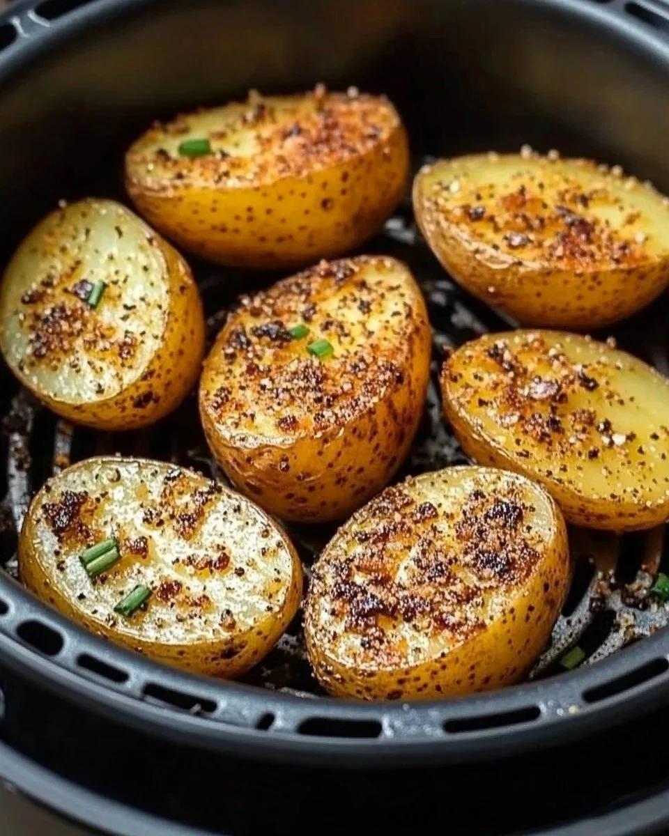 Air Fryer Baked Potatoes