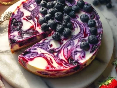 Berry Swirl Cheesecake