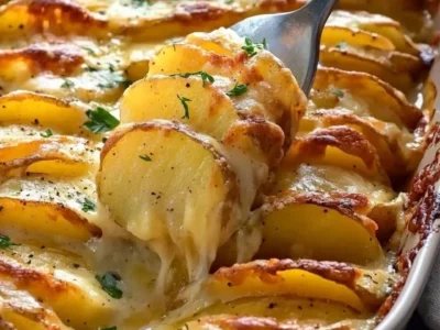 Cheesy Easy Scalloped Potatoes