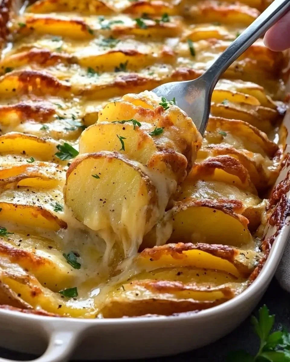 Cheesy Easy Scalloped Potatoes