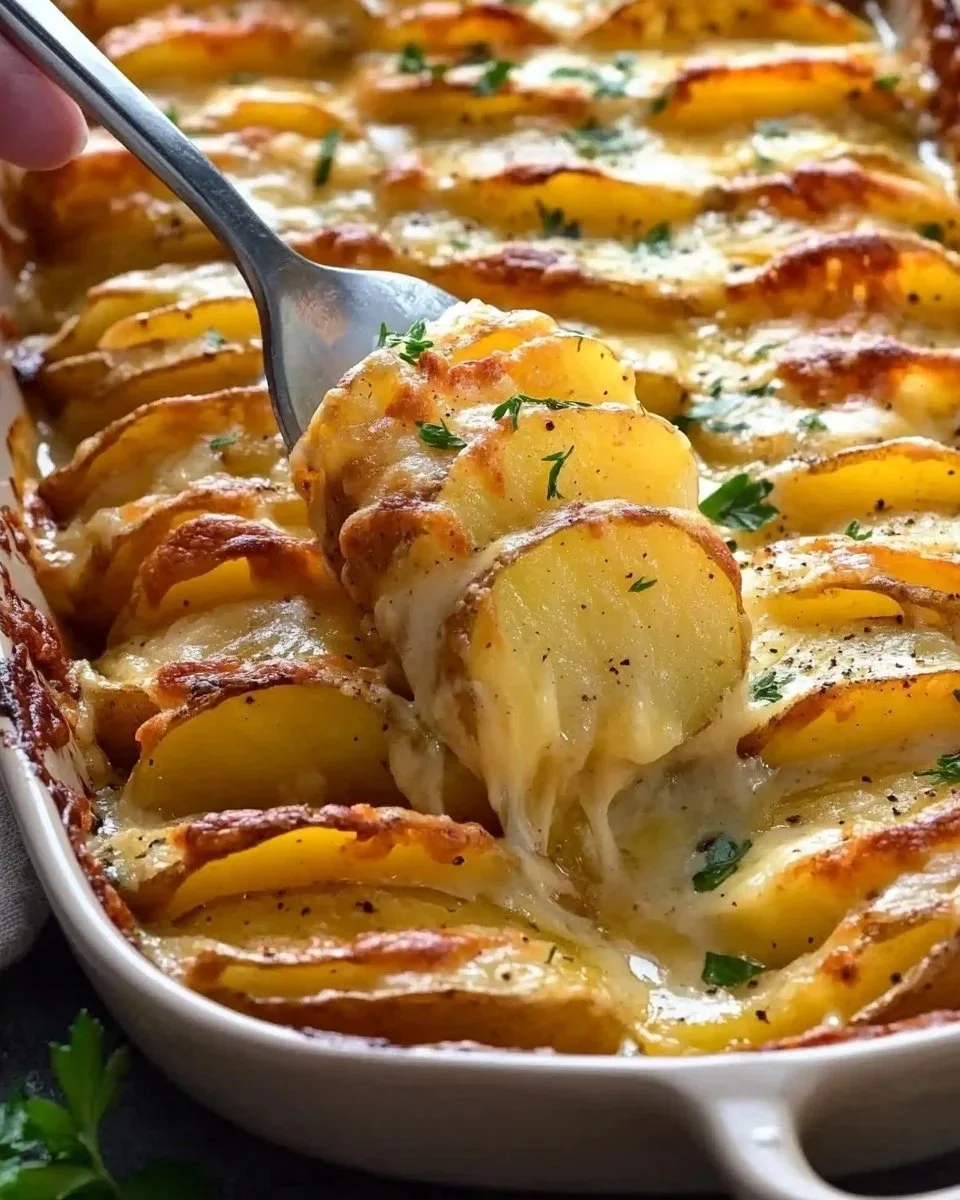 Cheesy Easy Scalloped Potatoes