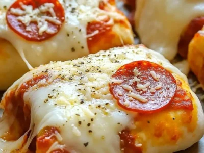 Cheesy Pepperoni Rolls