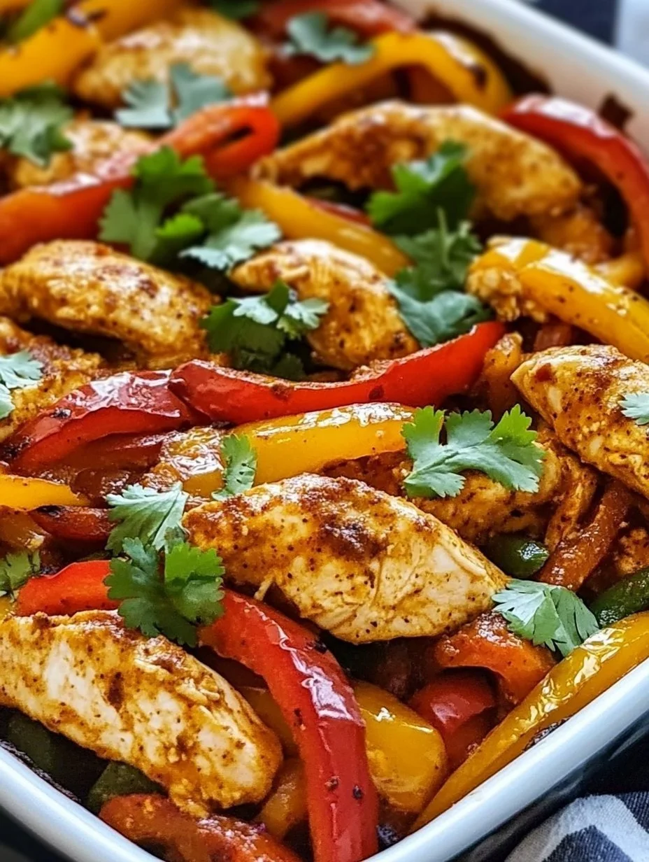 Chicken Fajita Casserole