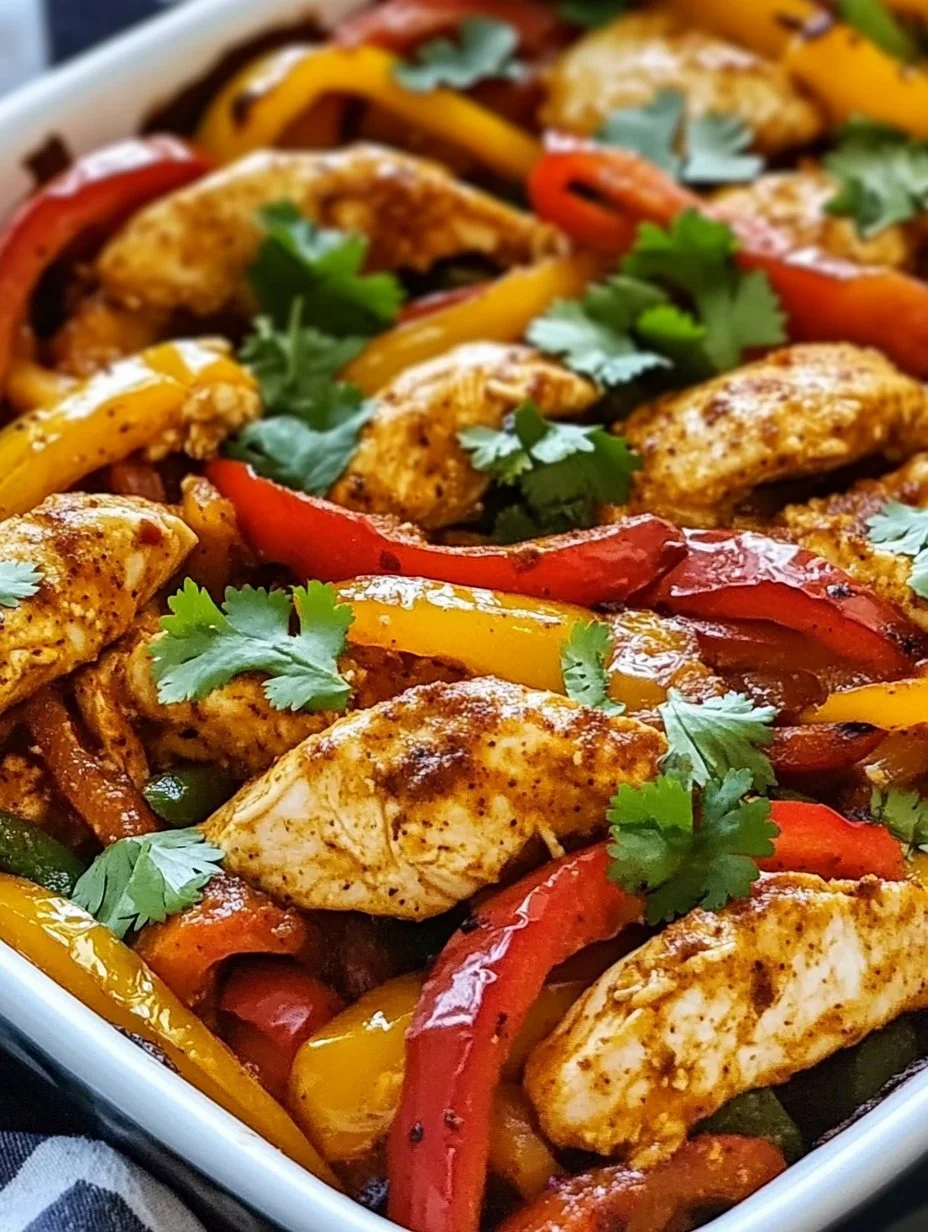 Chicken Fajita Casserole