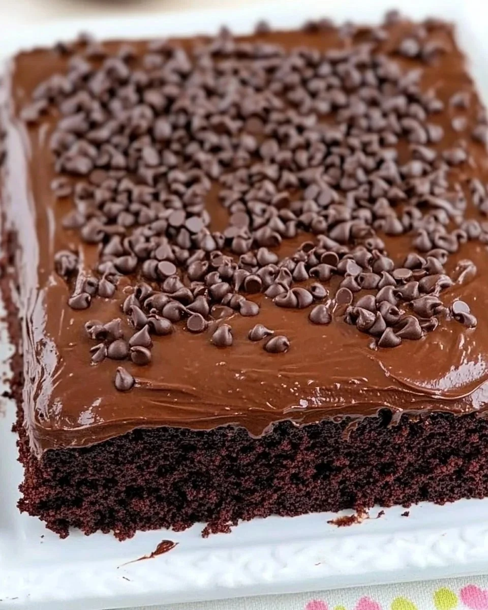 Chocolate Sheet Cake