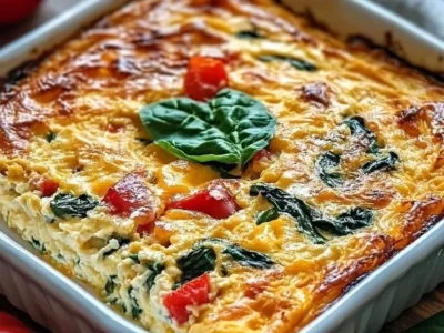 Cottage Cheese and Veggie Bake