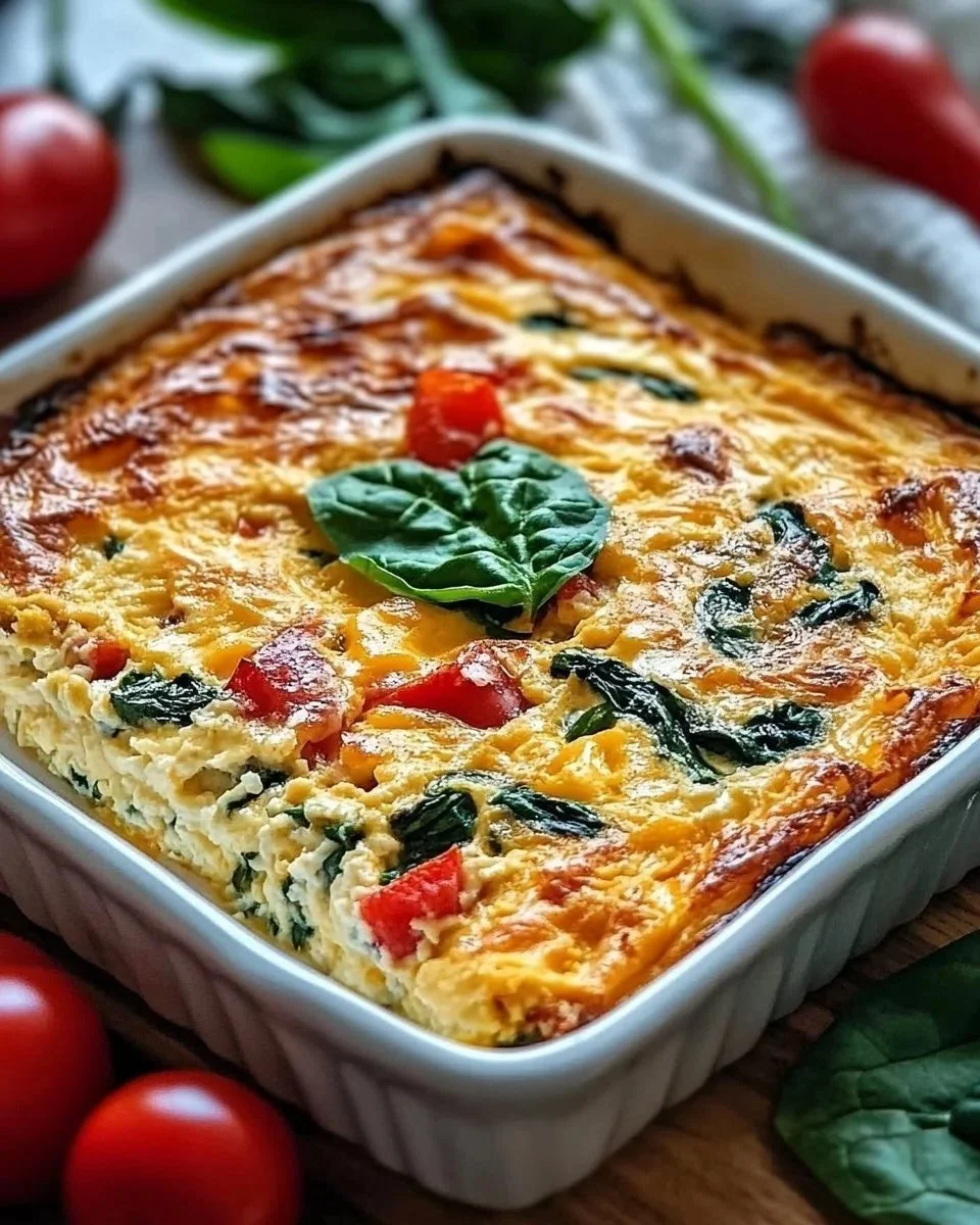 Cottage Cheese and Veggie Bake