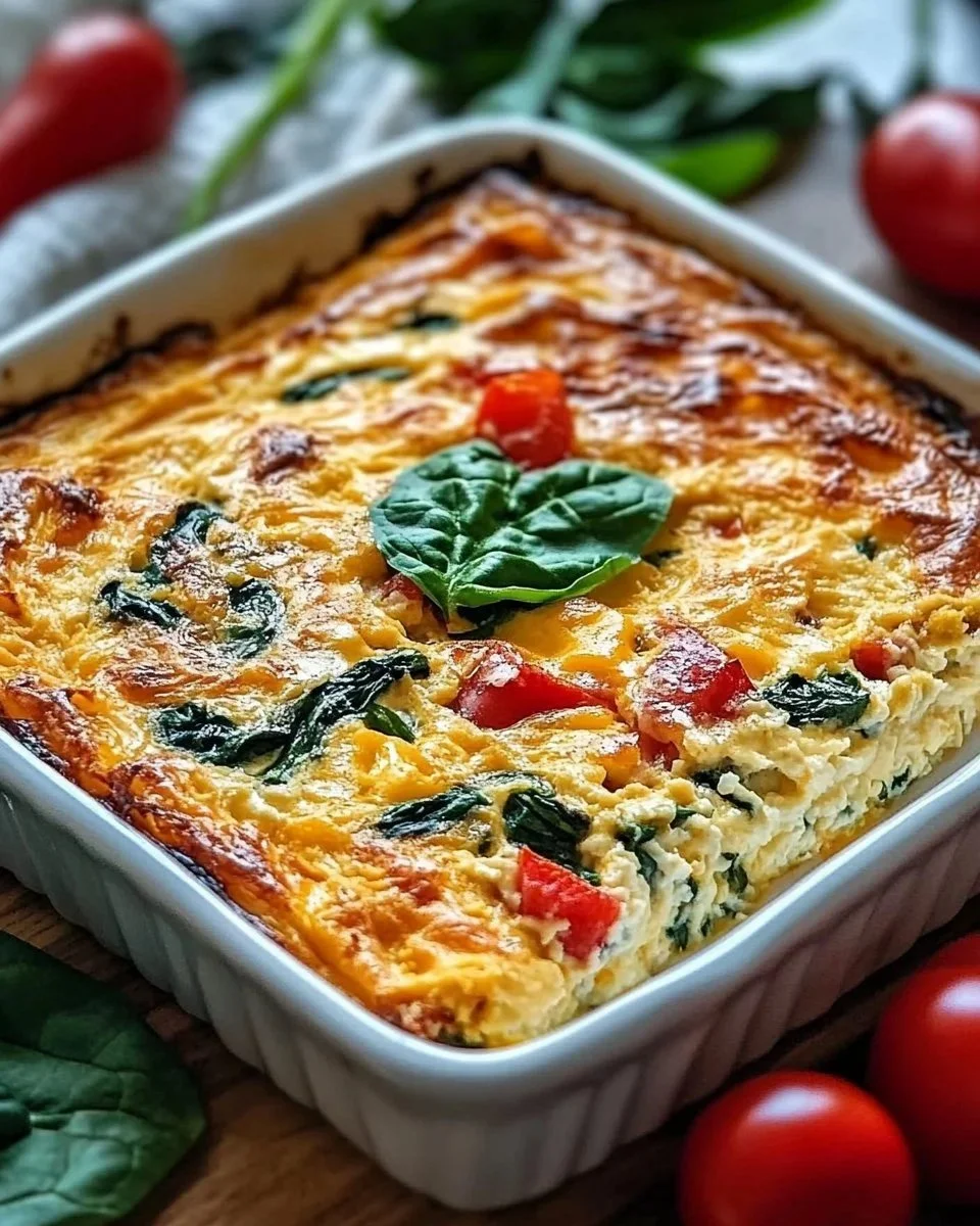 Cottage Cheese and Veggie Bake