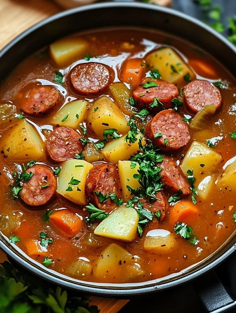 Cozy Kielbasa Soup