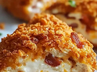 Cream Cheese and Bacon Stuffed Doritos Chicken