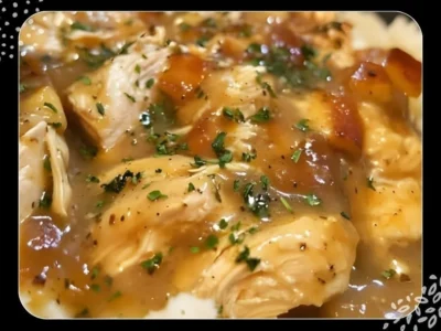 Crockpot Chicken & Gravy