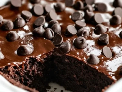 Death by Chocolate Dump Cake
