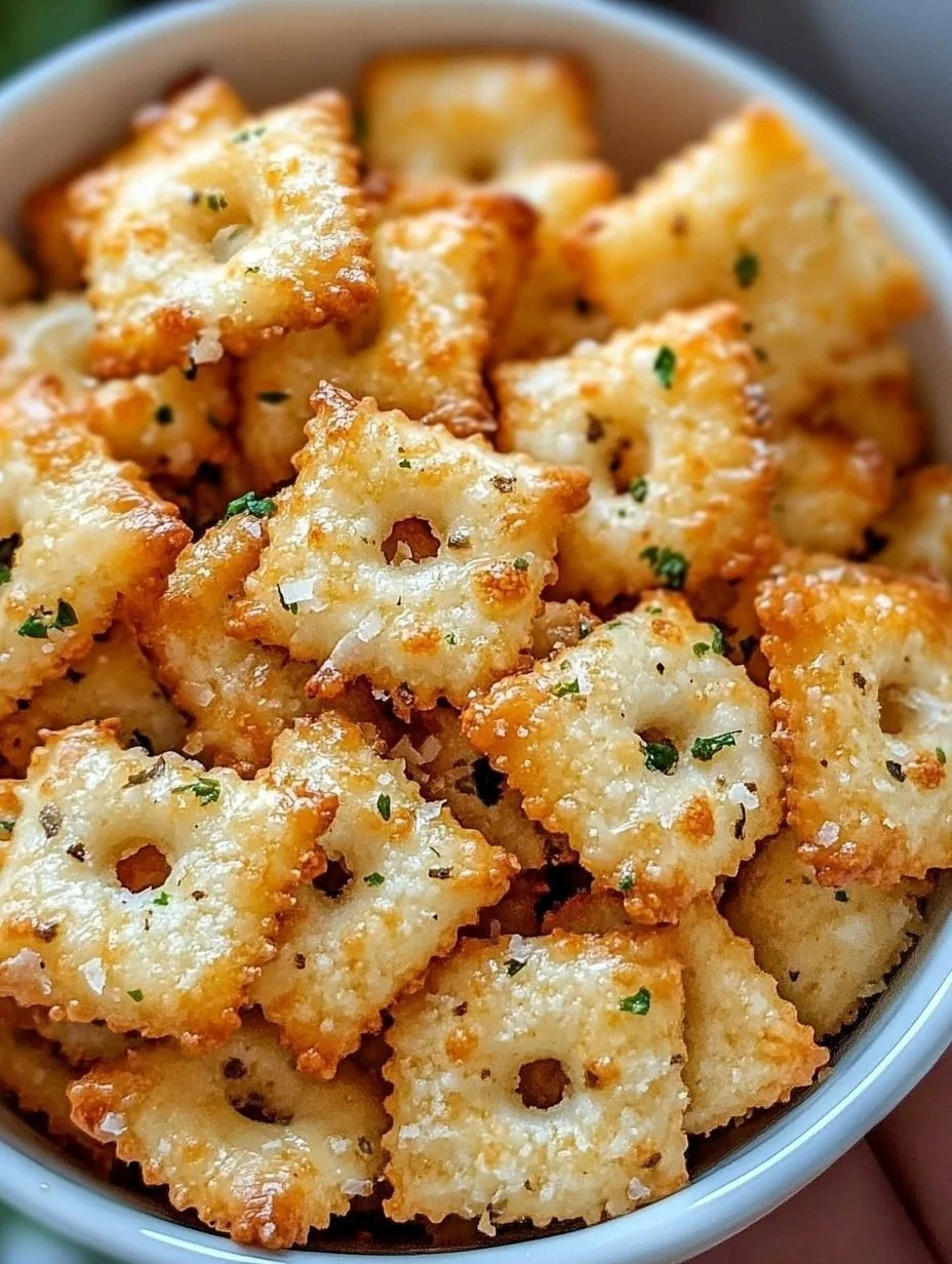 Garlic Bread Ritz Bits