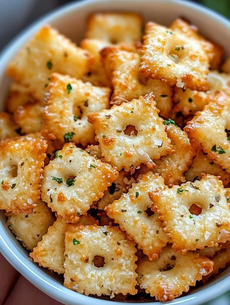 Garlic Bread Ritz Bits