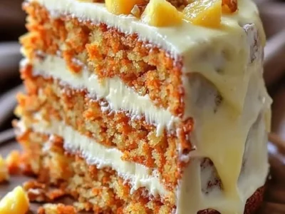 Hawaiian Carrot Pineapple Cake