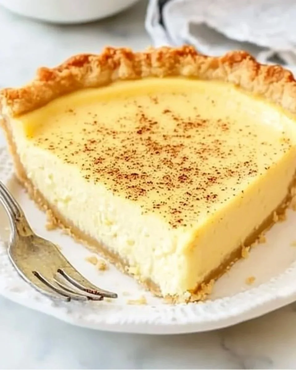 Homemade Custard Pie