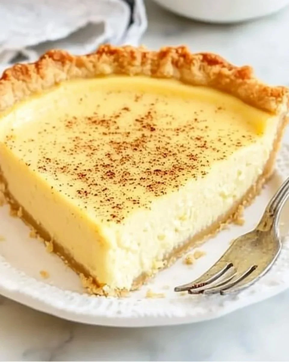 Homemade Custard Pie
