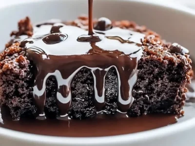 Hot Fudge Chocolate Pudding Cake