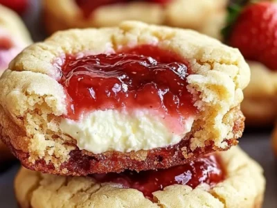 Irresistible Strawberry Cheesecake Cookies