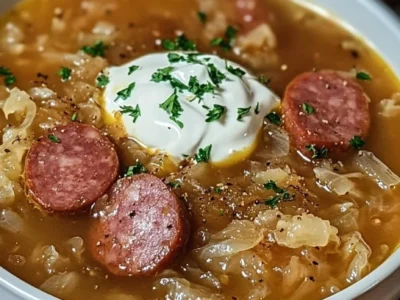 Kielbasa and Sauerkraut Soup