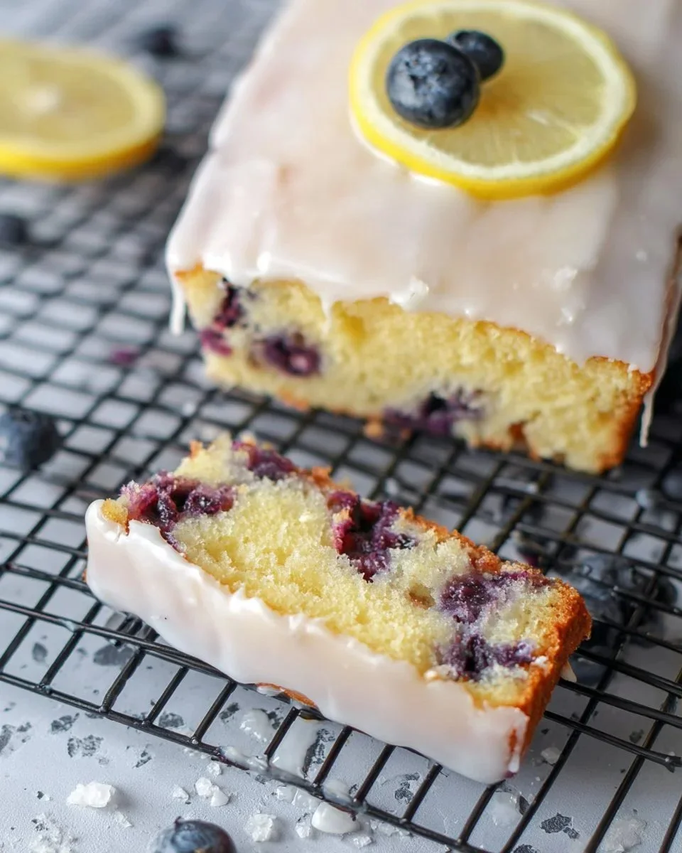 Lemon Blueberry Sheet Cake