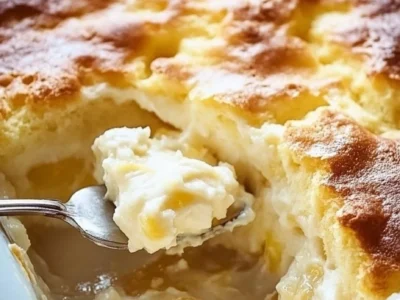 Lemon Cream Cheese Dump Cake