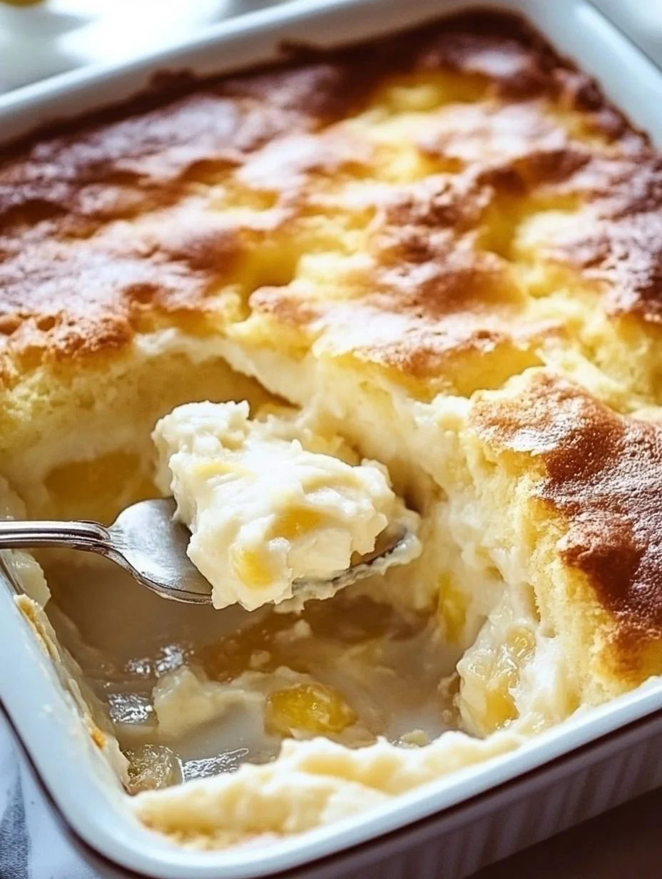 Lemon Cream Cheese Dump Cake