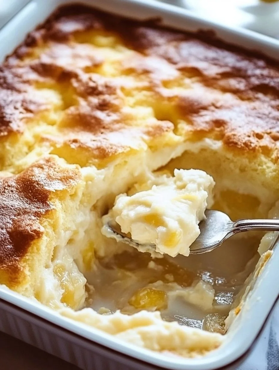 Lemon Cream Cheese Dump Cake