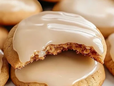 Maple Cookies with Maple Icing