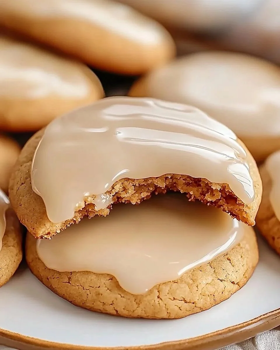 Maple Cookies with Maple Icing