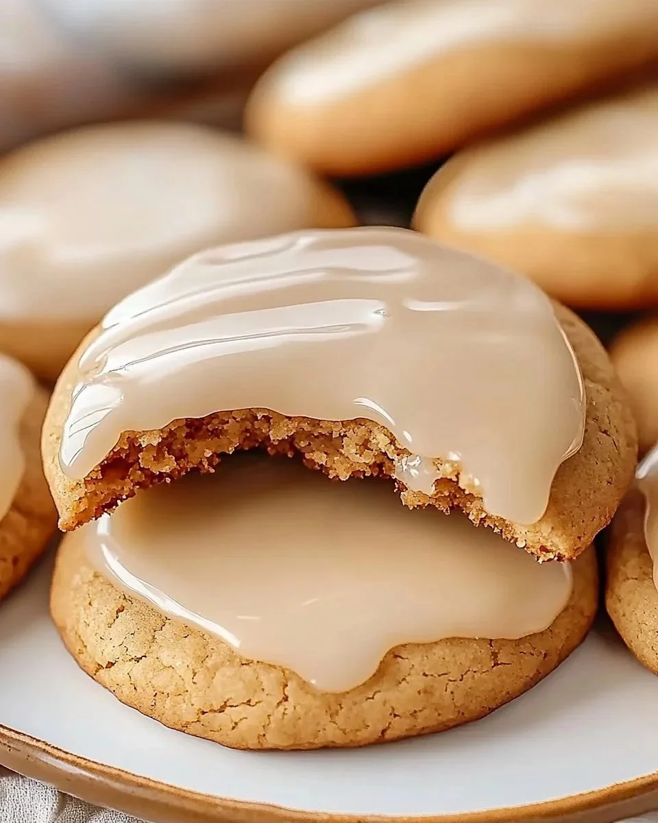 Maple Cookies with Maple Icing