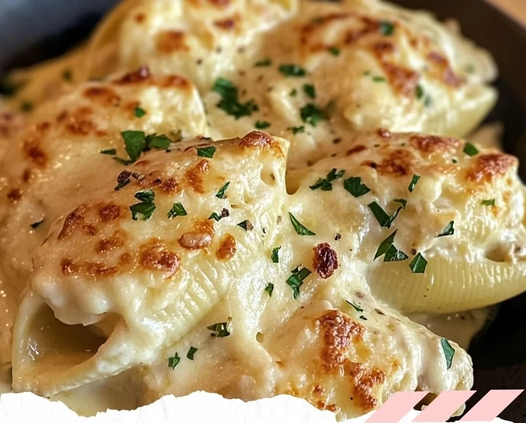Million Dollar Chicken Alfredo Stuffed Shells