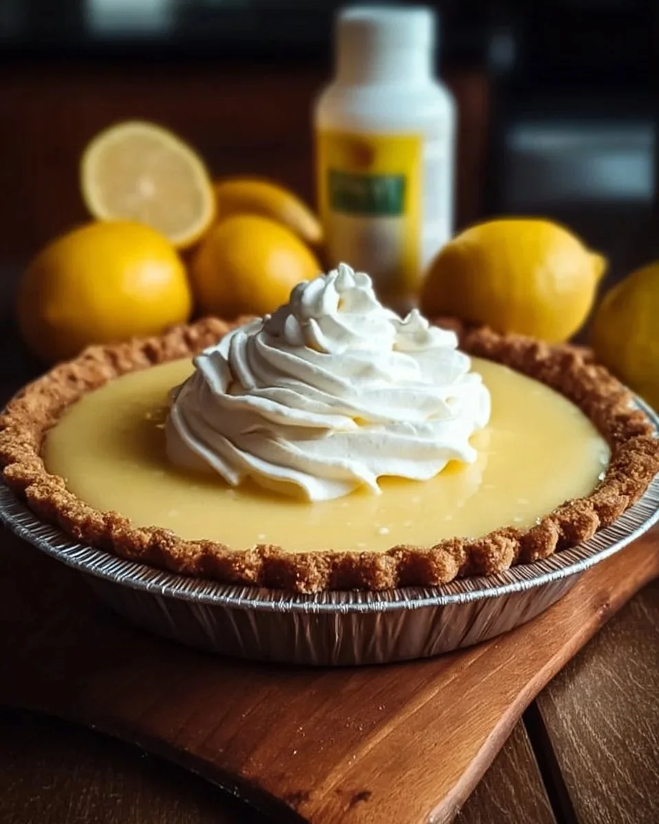 No-Bake Lemon Pie