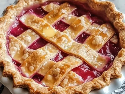 Old-Fashioned Rhubarb Pie