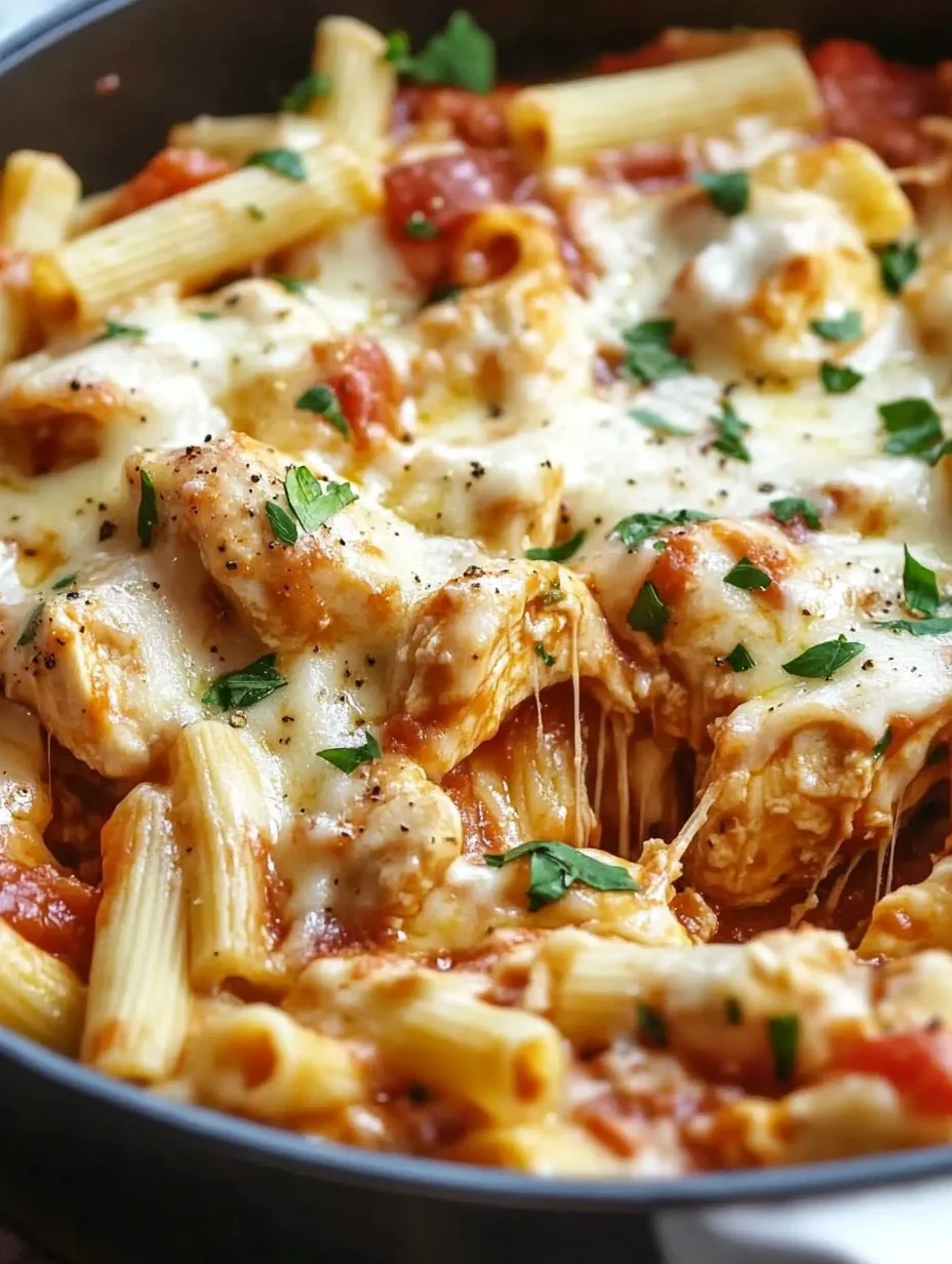 One-Pot Chicken Parmesan Pasta
