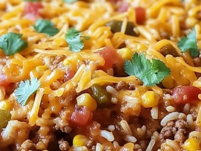 One Pot Mexican Rice Casserole
