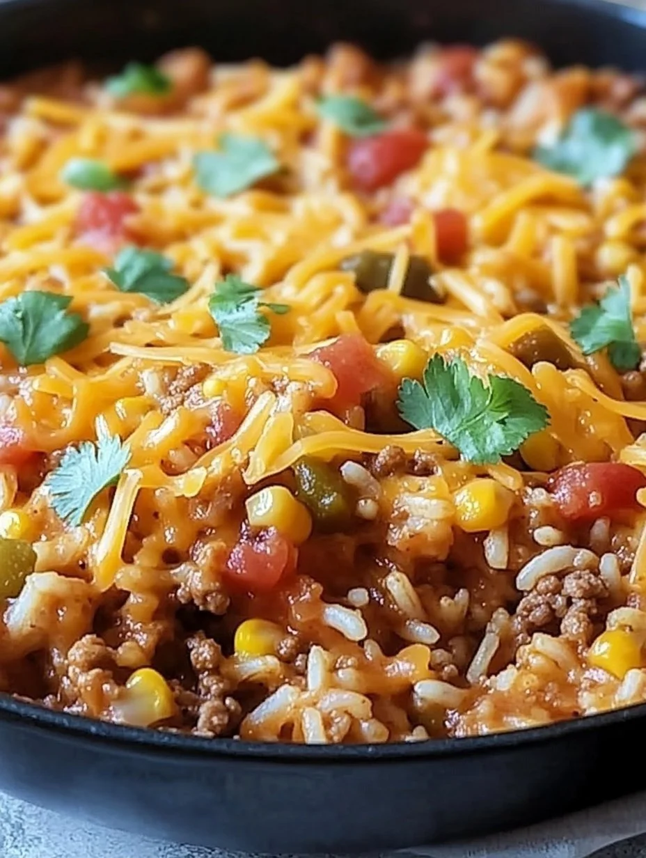 One Pot Mexican Rice Casserole