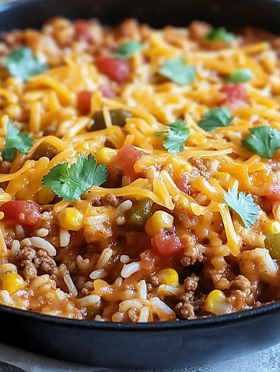 One Pot Mexican Rice Casserole