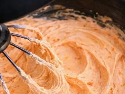Orange Creamsicle Buttercream Icing