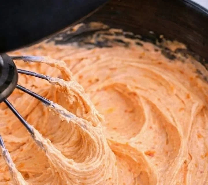 Orange Creamsicle Buttercream Icing