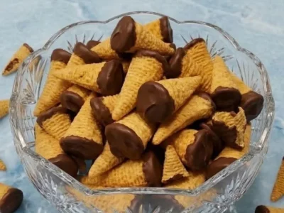 Peanut Butter Bugle Bites