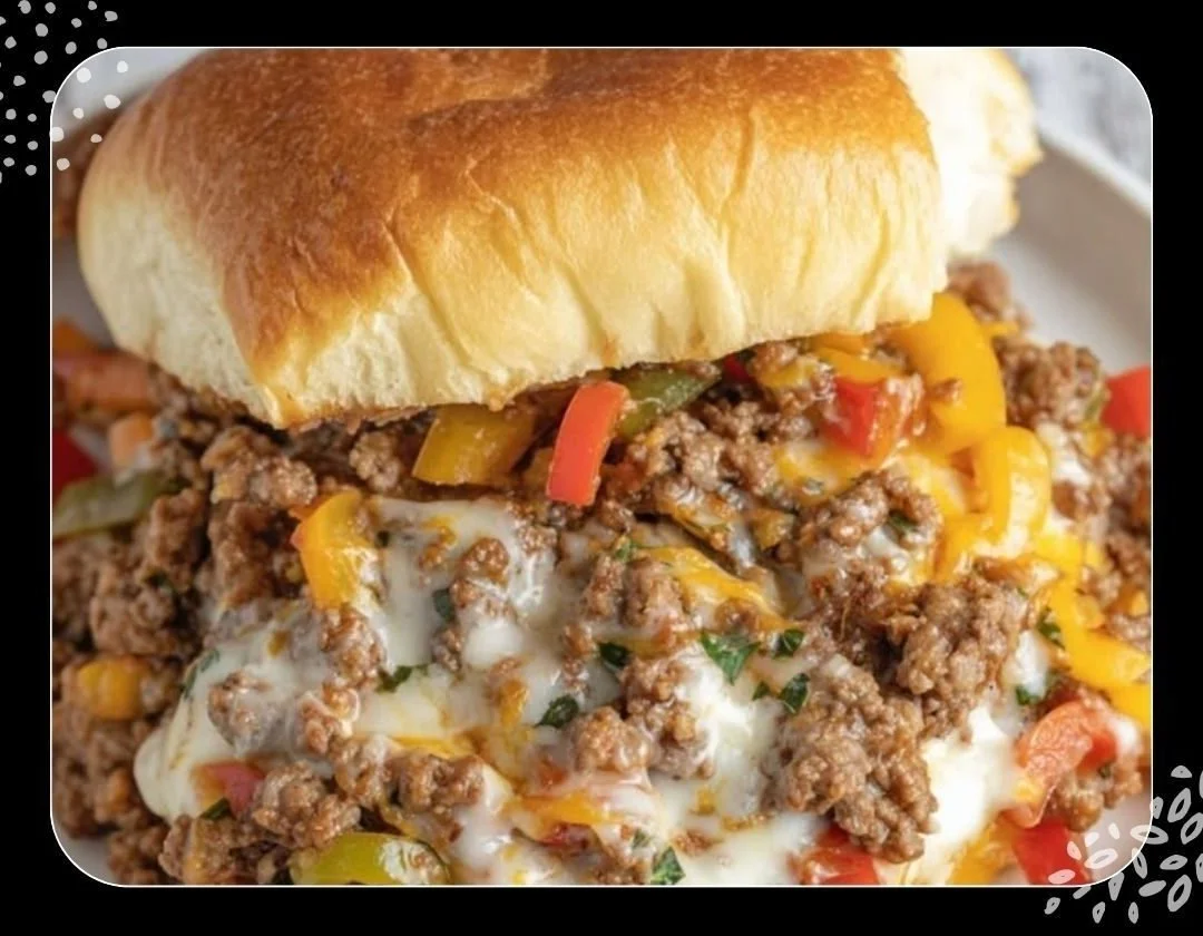 Philly Cheesesteak Sloppy Joes